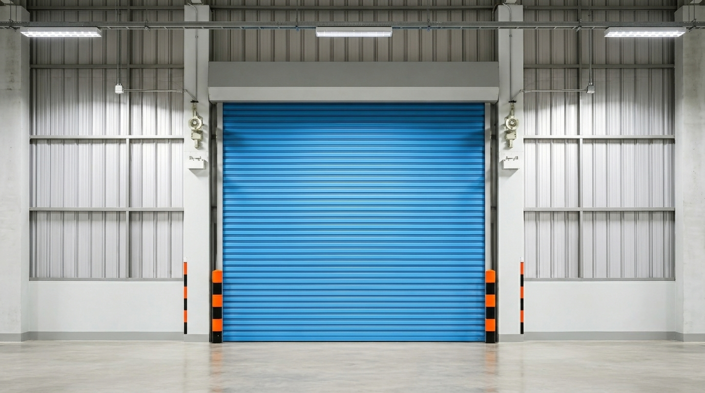 Galvanised Rolling Shutter